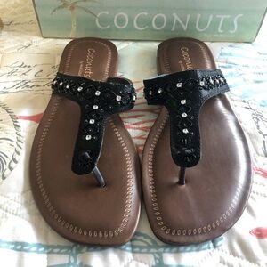 Coconuts by Matisse Black Sandals
